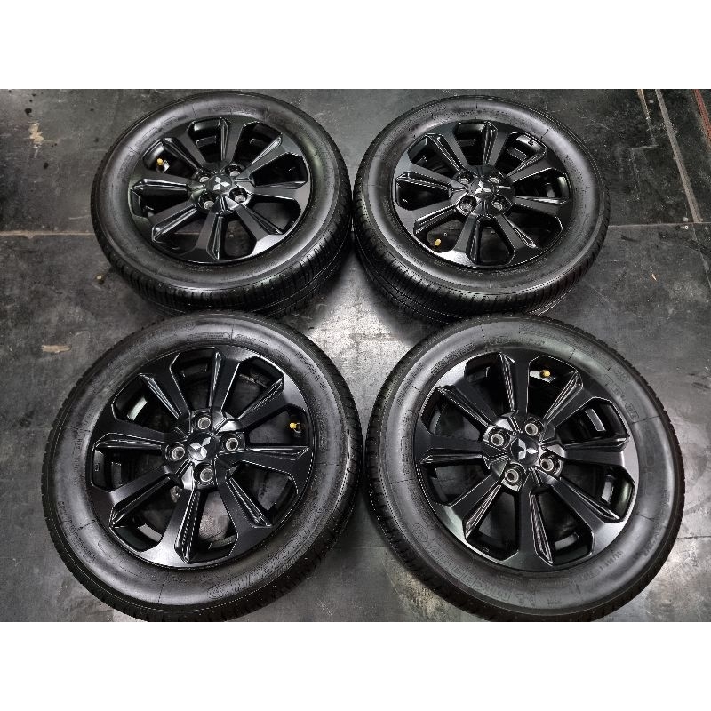 Genuine Mitsubishi Rims, 15 Inch, Fits Mirage, Attrage, Solves the Arch Problem, Ready to Use for a Long Time. ราคา 13,900 บาท*ส่งฟรี