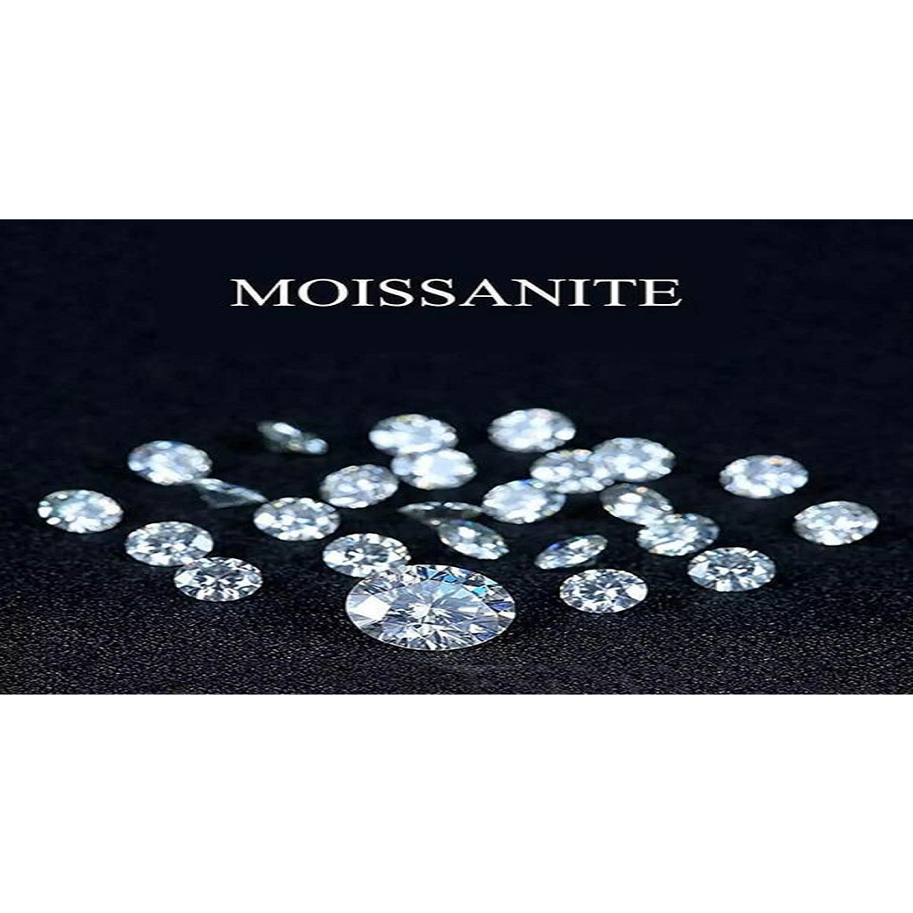 Moissanite tấm size 0.8mm đến 3.6mm, ép sẵn 1 tép là 1carat kim cương nhân tạo, kim cương nuôi