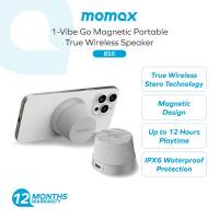 Momax BS6 1-Vibe Go Magnetic Portable True Wireless Speaker
