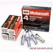 Motorcraft Iridium Spark Plugs for Ford Escape 2.3, Fiesta, Focus