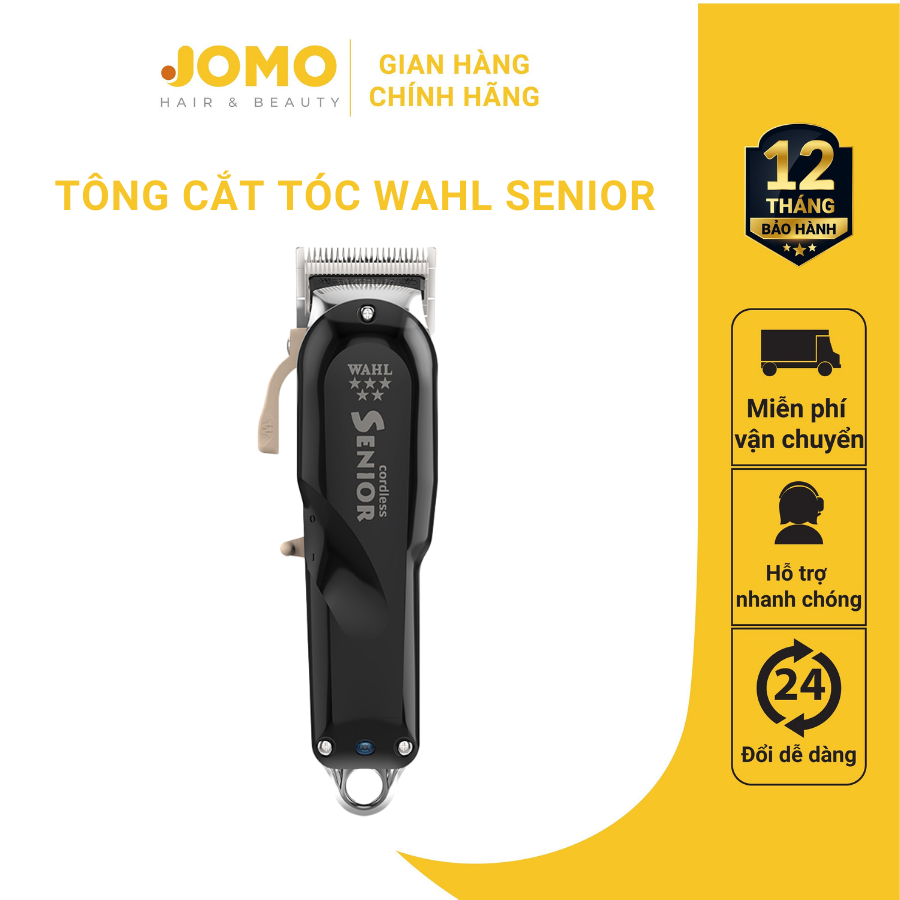 Tông đơ điện cắt tóc fade khung wahl senior cordless nhập khẩu mỹ - jomo hair & beauty