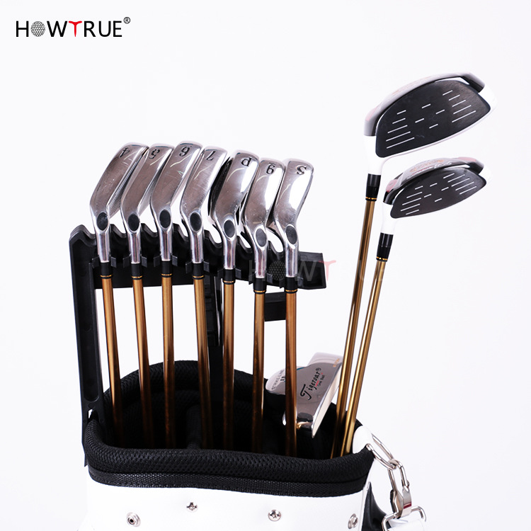 [About golf] Hot Sale Golf Bag Rod Rack Can Accommodate 9 Support Rod Portable Iron Club Support Frame Golf supplies