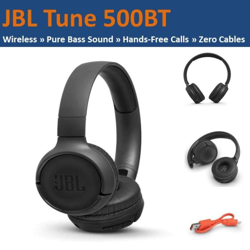 JBL Tune 500BT Wireless On-Ear Headphones Singapore