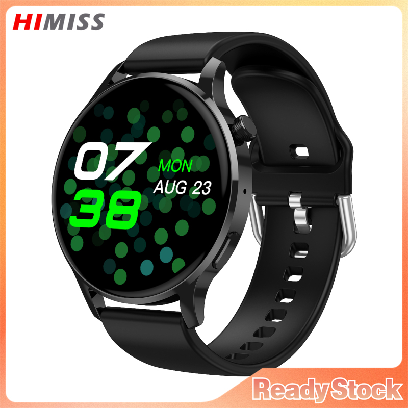 Smart Watch 1.30 Inch Screen Smartwatch Heart Rate Blood Pressure Blood Oxygen Monitor Activity Trackers Offline Payment ราคา 712 บาท*ส่งฟรี