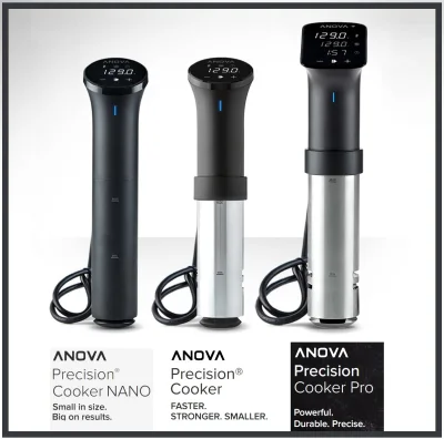 Anova Culinary Sous Vide Precision Cooker All Models (Bluetooth/WIFI) (SG Plug)