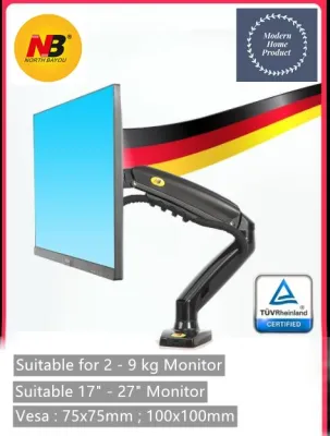 [Local Warranty] NB F80 - Single Monitor Mount Arm (17" to 30" Inch Monitor)