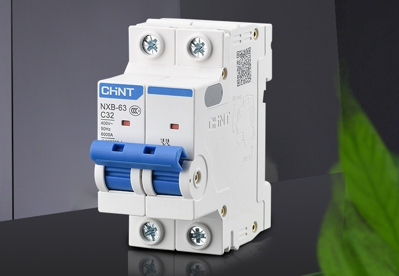 Cầu Dao Tự Động NXB-63 CHINT 1P/2P/3P/4P 1A-125A 220V/400V Dập Hồ Quang Từ Tính – nhỏ gọn Bảo Vệ An Toàn Điện - 2P - 3A