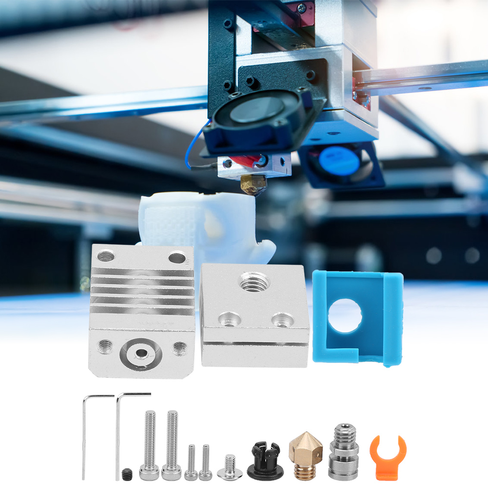 Máy in Máy đùn Đầu phun sưởi ấm Máy in Màu xám cho máy in 3D Máy in Thiết bị văn phòng In 3D