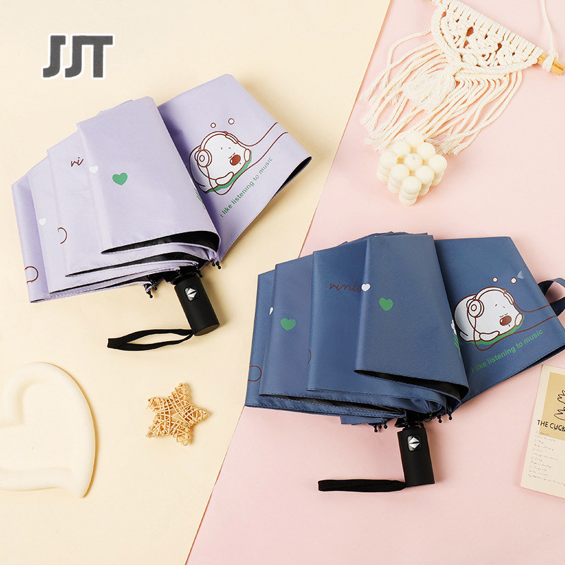 JJT Ô Dù Ô thời trang, di động ô dù nhỏ Dù xếp không thấm nước Ô Che Nắng di động ô dù xếp nhiều màu Túi Dù xếp UPF/Ô chống nắng tia cực tím Ô che nắng màu sắc dễ thương kích thước nhỏ dù xếp dễ mang theo.