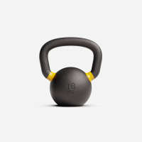 Decathlon Fitness & Training Equipment Adults 16kg Pro Kettlebell - Heavy-Duty Iron & Ergonomic Grip