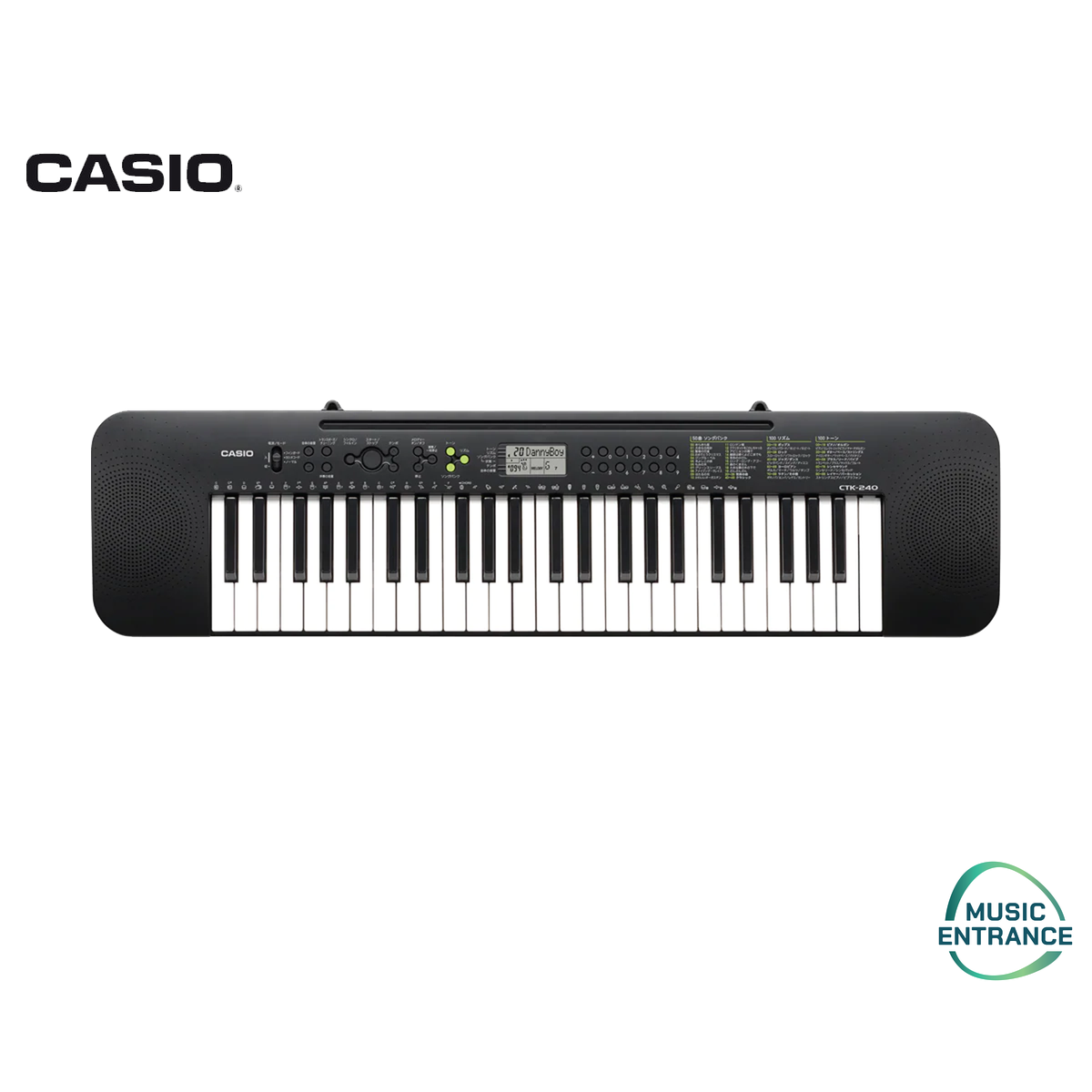 Casio keyboard CTK-240 ราคา 5,100 บาท*ส่งฟรี