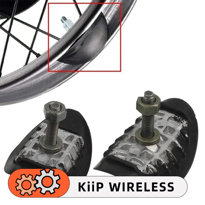 Stoper Ban Rim Lock Aluminium Kombinasi Karet untuk Pengunci Ban Cross Trail Velg Motor dengan Kualitas Tinggi Harga 49,000 rupiah*Gratis Ongkir