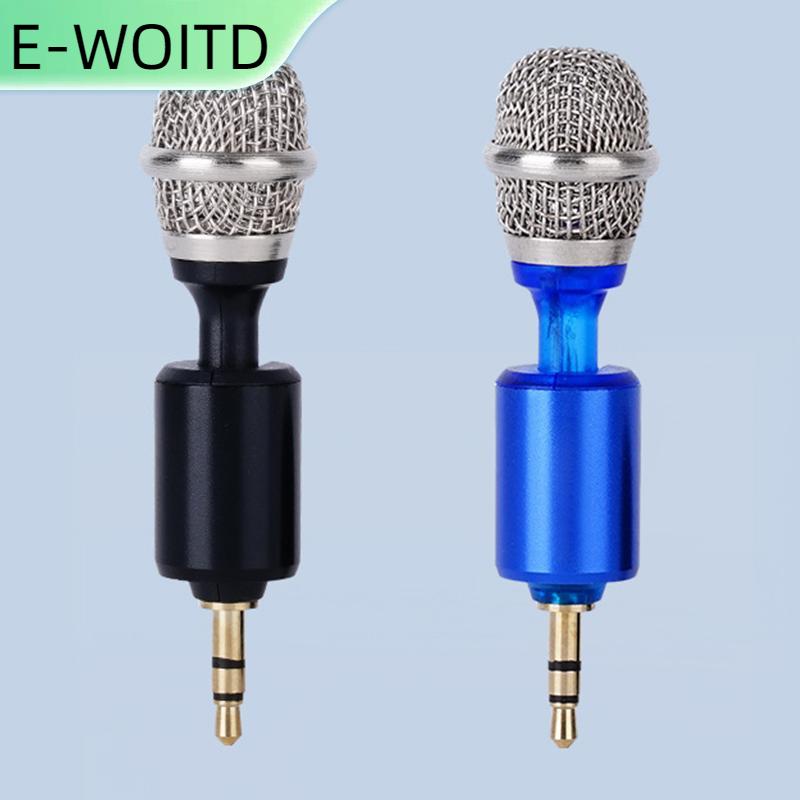 【E-WOITD】 ไมโครโฟนแบบเสียบแล้วเล่นมินิงอได้3 5มม. ไมโครโฟนบันทึกแบบพกพามีความยืดหยุ่นสำหรับการเล่นเกมสตรีมพอดคาสต์การสนทนาด้วยเสียง ราคา 65 บาท*ส่งฟรี