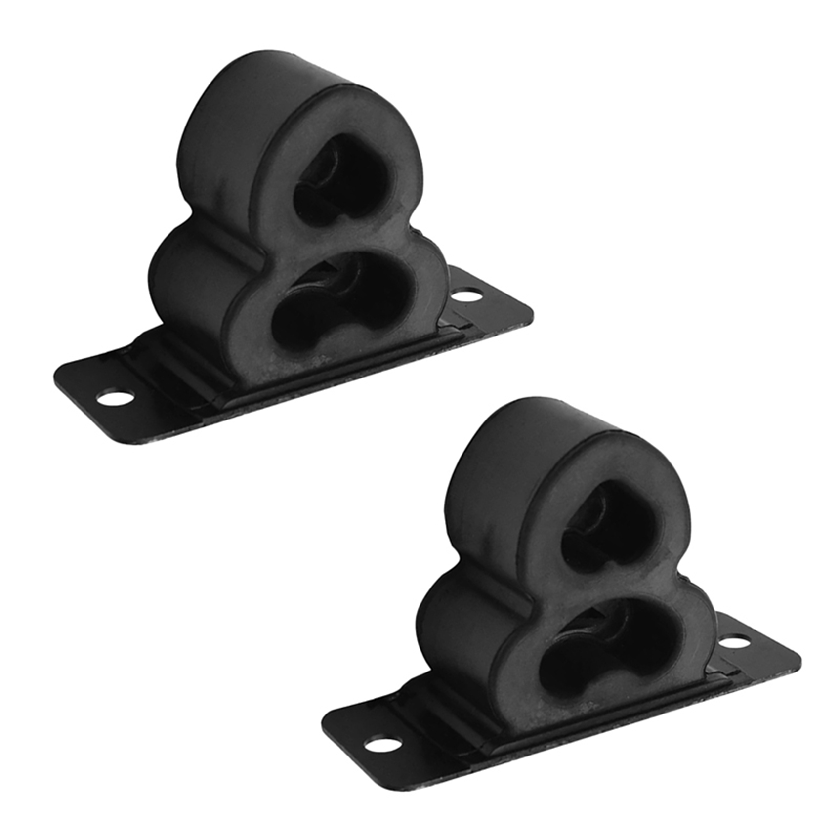(LB5M) 2X 55400H1000 Rear Axle Cushion Rubber Pad Bumper Buffer Assembly for Hyundai Terracan 2001-2007