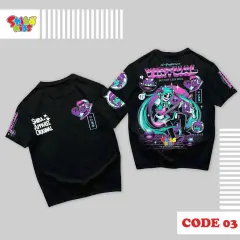 SHIBAKIDS Code 03 Kaos Anak Anime  Premium /Kaos Distro Anak