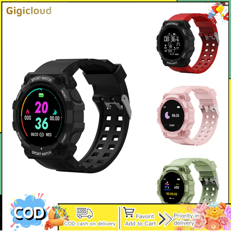 Y56 Smart Watch For Men Women 1.44" Smartwatch Blood Pressure Heart Rate Monitor Compatible With IOS Android IP67 Waterproof ราคา 114 บาท*ส่งฟรี