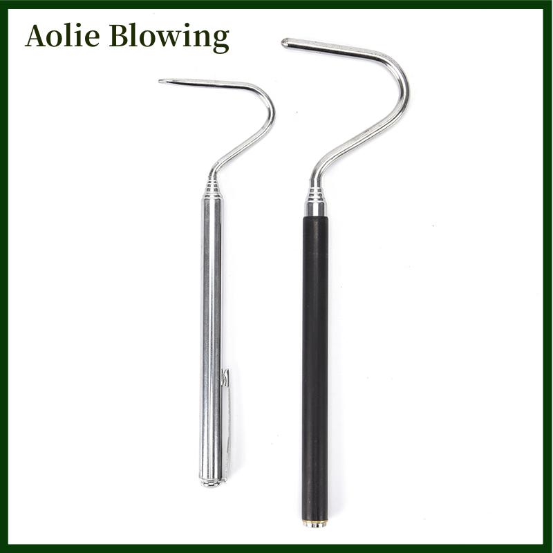 Aolie Pin móc có thể điều chỉnh Telescopic thép không gỉ rắn loài bò sát chụp móc