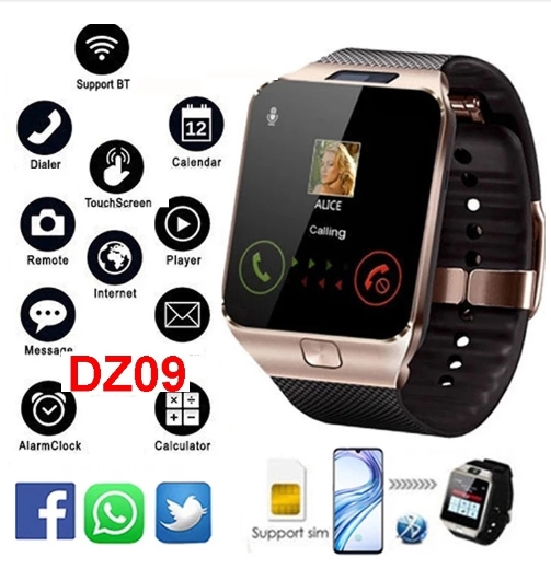 ♥100%Original Product+FREE Shipping♥Bluetooth Smart Watch DZ09 Phone with SIM Card Support TF Android SmartWatch Camera Sports Phone Call Bracelet Watch for Android Giá 228,478 Đồng*Miễn phí vận chuyển
