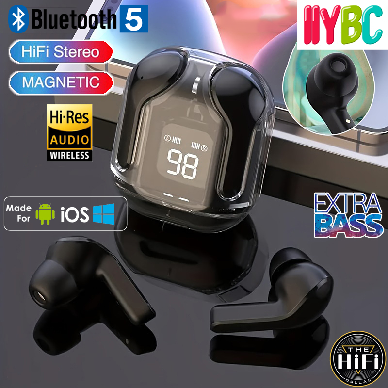 🔥หูฟังบลูทูธไร้สายTWS-T6 หูฟังลูทูธ หูฟังTWS HIFI หูฟังกันน้ำ IPX4 เสียงดีมาก หูฟังน่ารัก มีไมโครโฟน บลูทูธเวอร์ชัน 5.3 ล่าสุด ราคา 49 บาท*ส่งฟรี