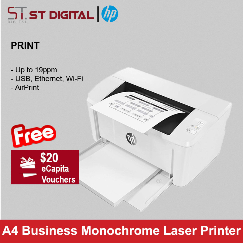 HP M15w / M111w A4 Wireless Business Monochrome Laser Printer M15w M 15 W M15 W M 15W M 111w M111 w Singapore