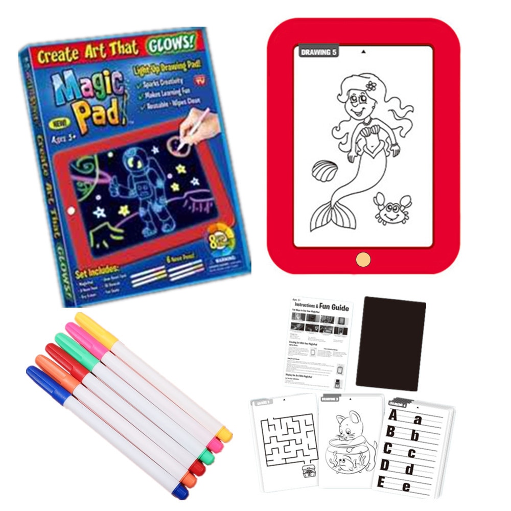 Light Up Tracing Pad,kids Magic Pad Light Up Drawing Board