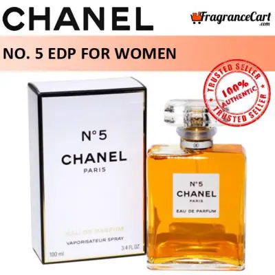 Chanel No. 5 EDP for Women (100ml) Eau de Parfum N°5 No 5 [Brand New 100% Authentic Perfume/Fragrance]
