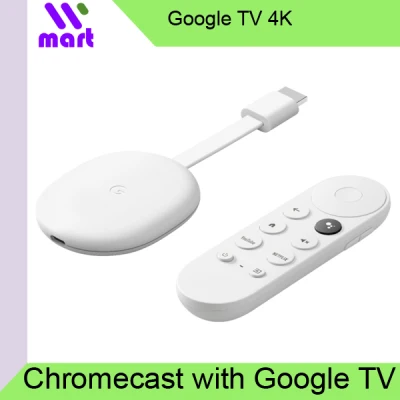 Google Chromecast with Google TV 4K - Enjoy HDR 4K UHD content
