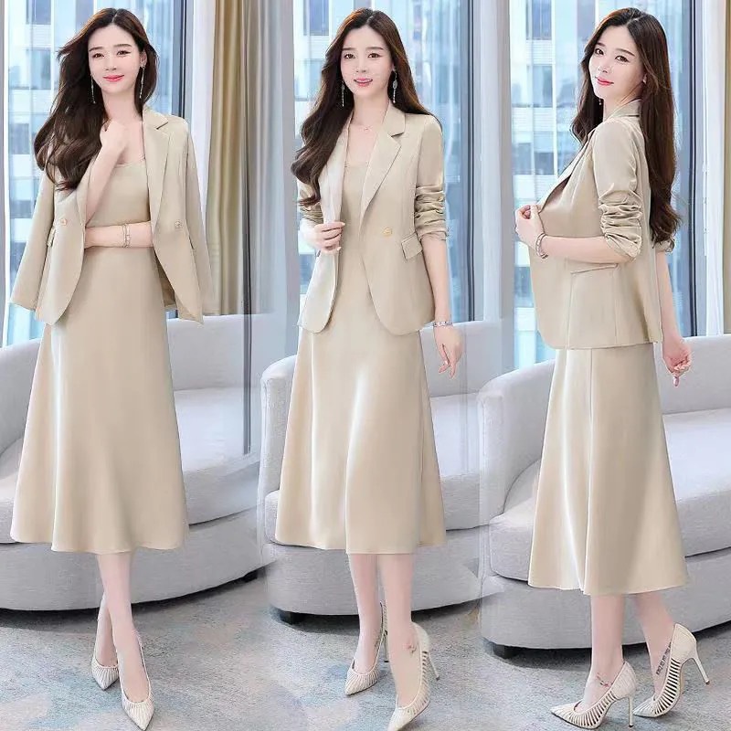 Formal dress shop and coat