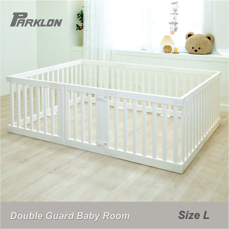 Parklon Play Yard: Double Guard Baby Fence 2100X1400X15Mm Gym