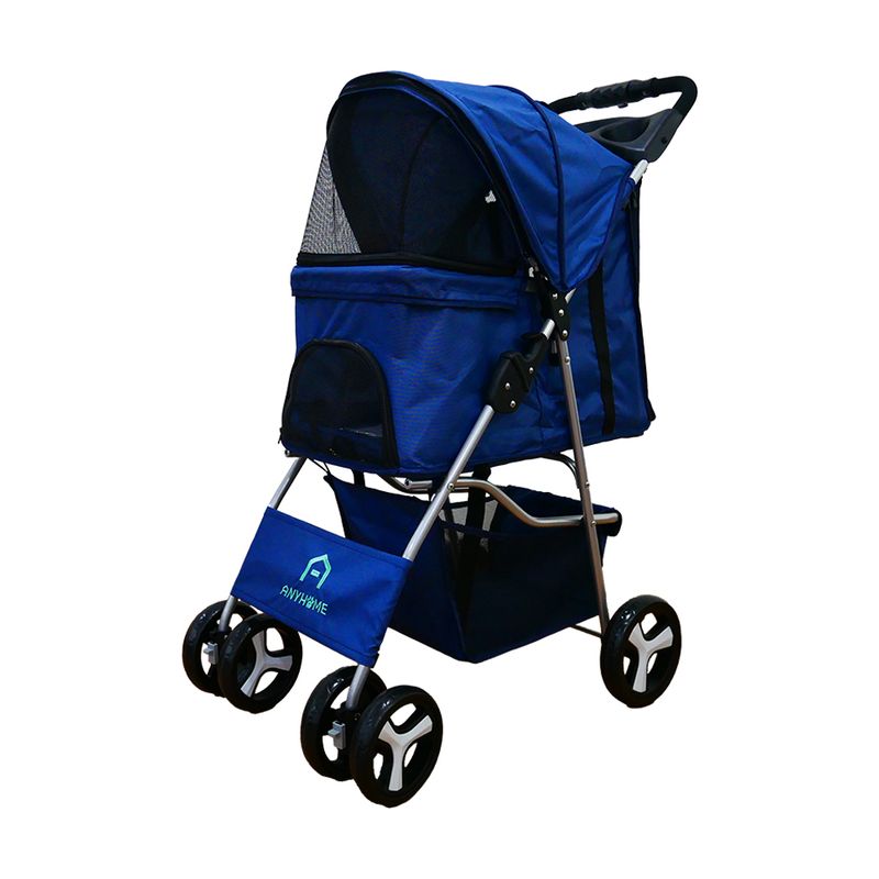 ANYHOME รถเข็นสำหรับสัตว์เลี้ยง DTC-804 น้ำเงิน ราคา 1,590 บาท*ส่งฟรี