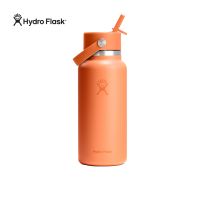 HYDRO FLASK 32OZ WIDE FLEX STRAW CAP NECTAR ORANGE