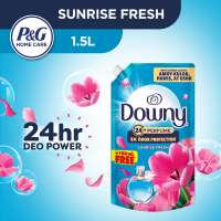 Downy Fabric Conditioner Sunrise Fresh Garden Bloom 1.5L Refill Blue Pink (fabcon fabric softener fabric)