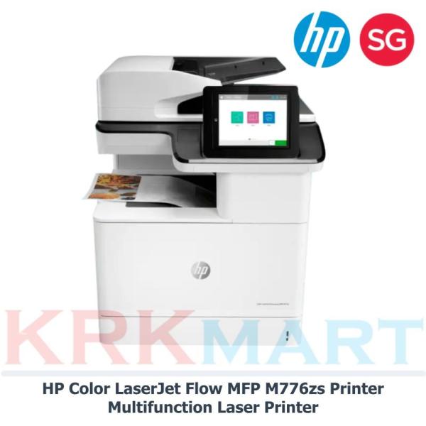 HP Color LaserJet Flow MFP M776zs Printer Multifunction Laser Printer Singapore