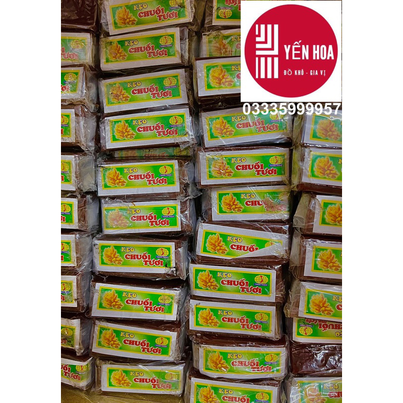 100g/500g kẹo chuối tươi dẻo hiệu thanh thanh