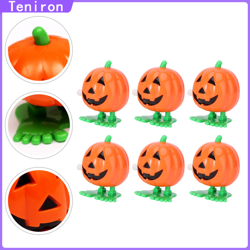 Teniron hoạt hình 6pcs Đồ chơi đồ chơi trẻ em học tập đầu đồng hồ đồ chơi đồ chơi đồ chơi đồ chơi