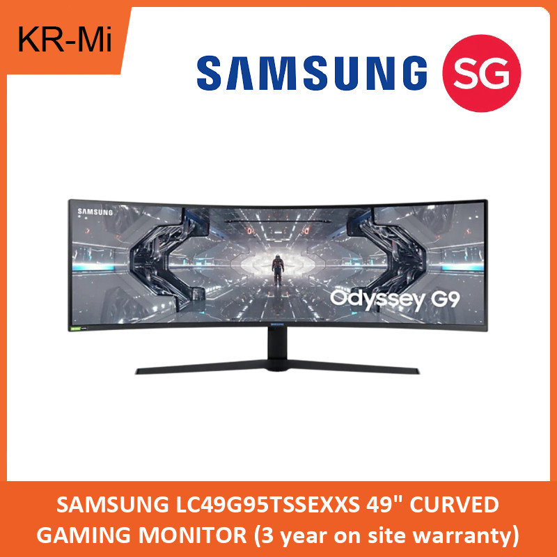 SAMSUNG LC49G95TSSEXXS 49 CURVED GAMING MONITOR (3 year on site warranty) Singapore