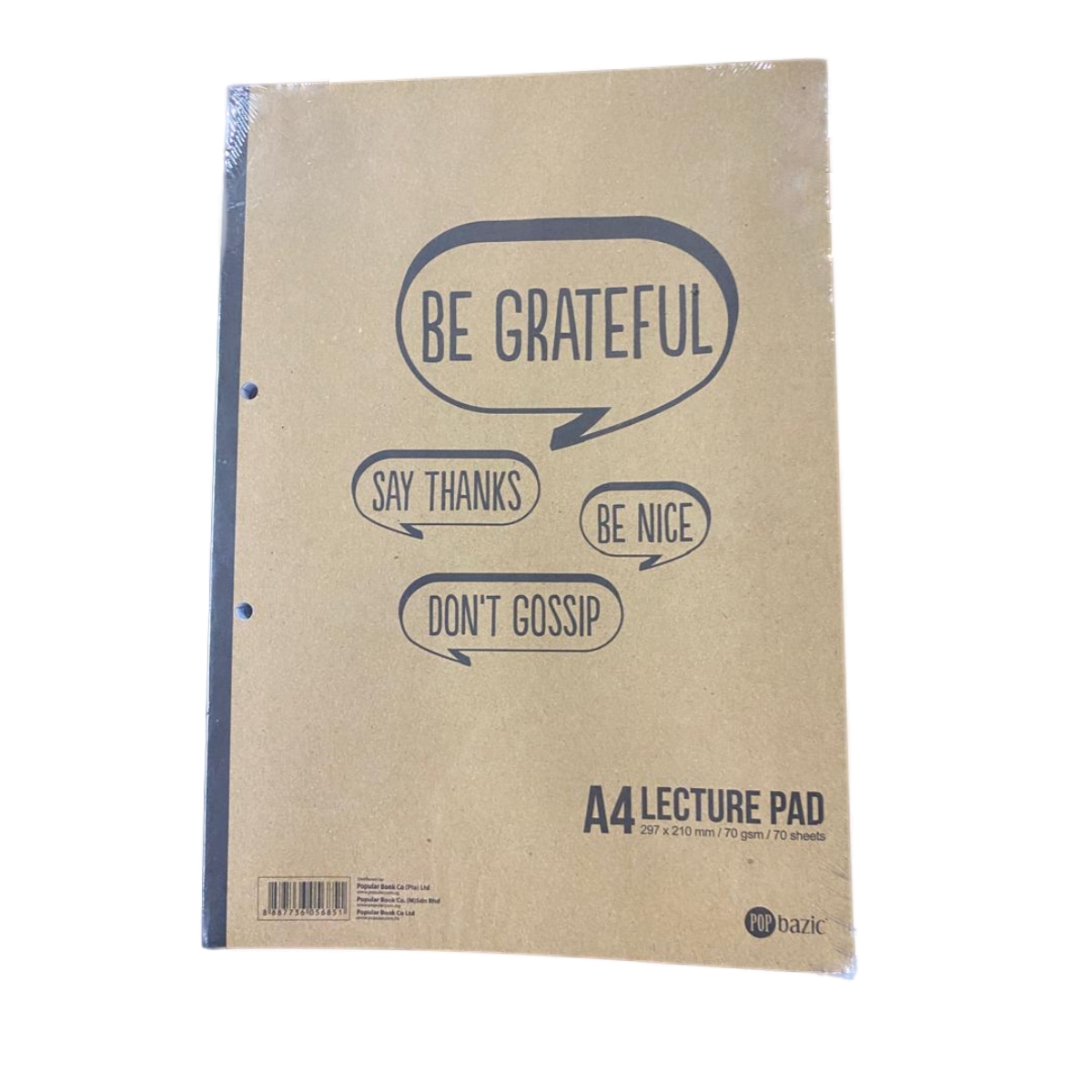 Pop Bazic Lecture Pad A4 5s