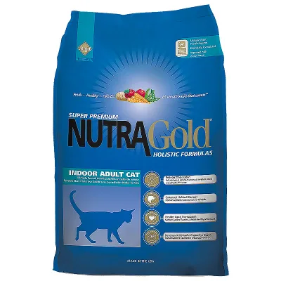 NutraGold Holistic Indoor Adult Dry Cat Food 3kg