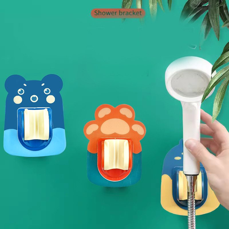 Giá Đỡ Vòi Hoa Sen Phiên Bản Hoạt Hình Giá Đỡ Đầu Vòi Phun Không Đục Lỗ Giá Đỡ Đầu Vòi Phun Mưa Phòng Tắm Có Thể Điều Chỉnh
