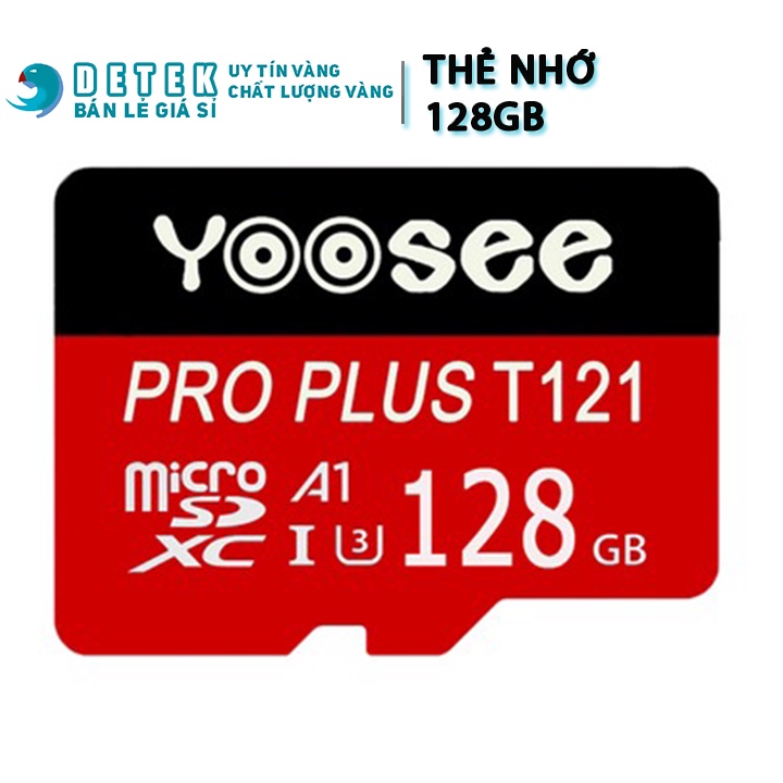 Thẻ nhớ 128GB Yoosee chuyên dụng dùng cho điện thoại camera máy ảnh ... tốc độ cao Bảo Hành 12 tháng