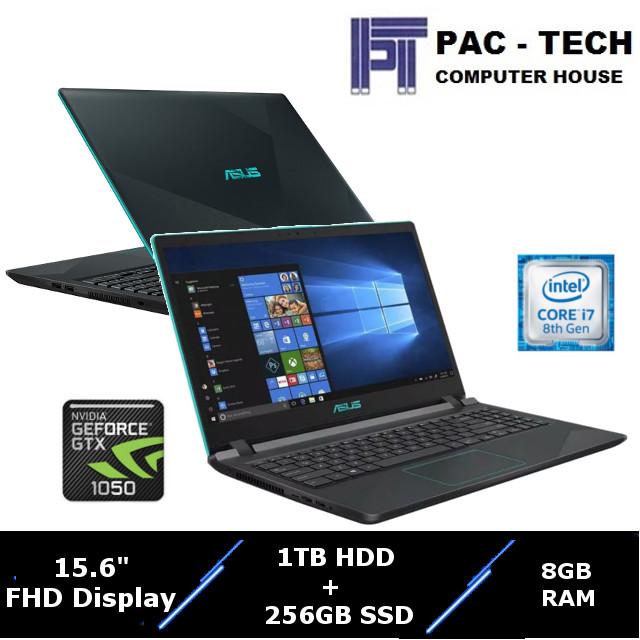 Asus Vivobook X560UD Gaming Laptop / i7-8th Gen / 8GB RAM / 1TB HDD + 256GB SSD / GTX1050 Graphics / 1 Year Asus Warranty