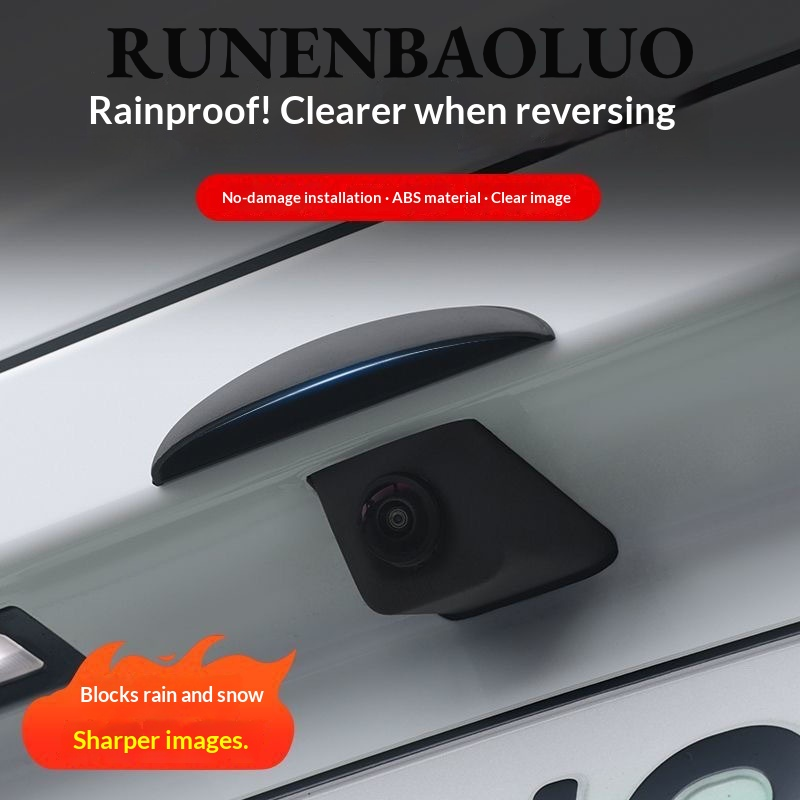 RUNENBAOLUO Universal Car Rear View Camera Rain Shield with ABS Material for Clearer Backup Imaging Giá 22,000 Đồng*Miễn phí vận chuyển
