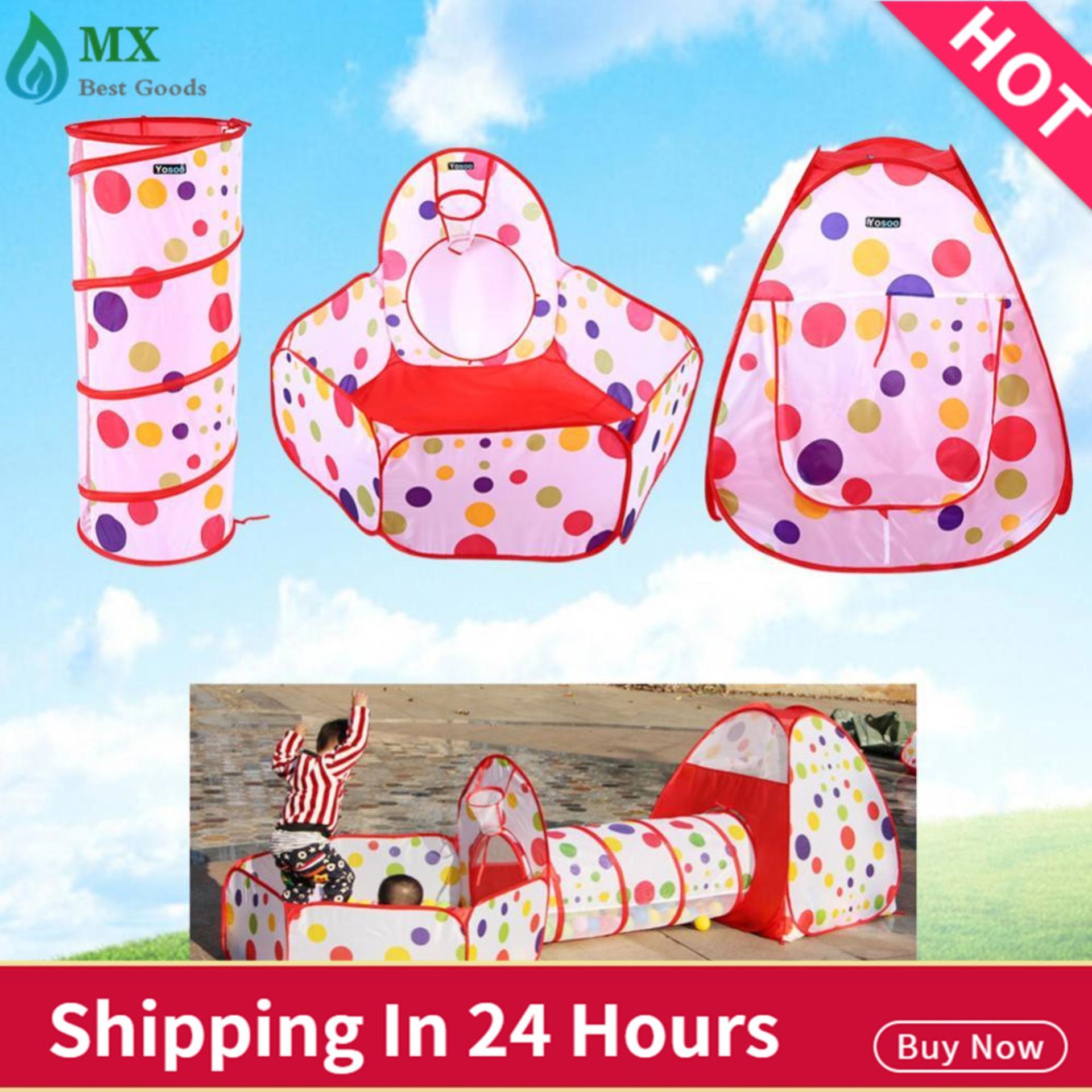 3 in 1 tent and tunnel set