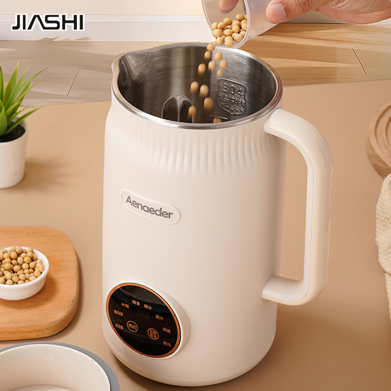 Máy làm sữa đậu nành 1.2L đa chức năng nhỏ gia đình Máy ép trái cây mini hoàn toàn tự động thông minh lọc-miễn phí và boing-miễn phí tường phá vỡ