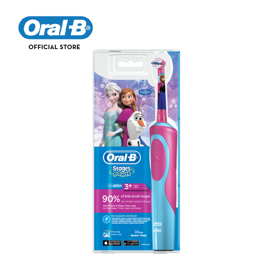 oral b children's electric toothbrush rechargeable
