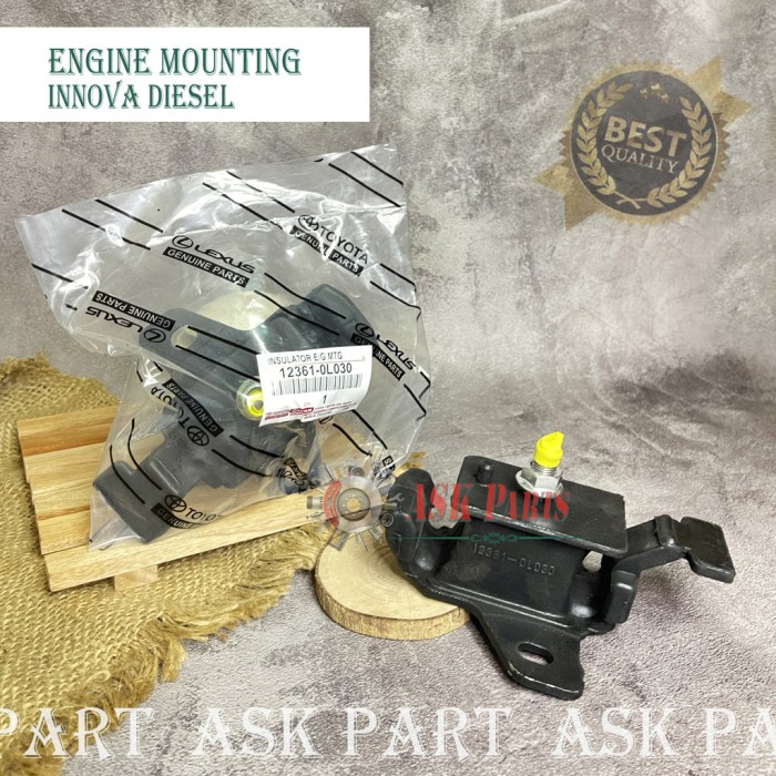 ENGINE MOUNTING DUDUKAN MESIN TOYOTA INNOVA INOVA DIESEL Giá 115,500 Đồng*Miễn phí vận chuyển