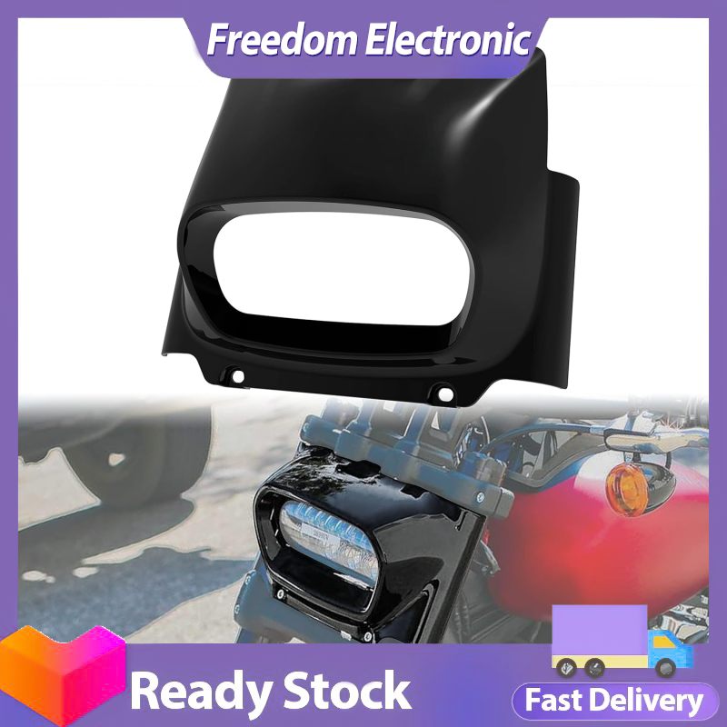 Đèn Pha Xe Máy bọc dàn áo phụ kiện sửa đổi xe máy Đèn pha phía trước cowl Kit Tương thích cho M8 Softail chất béo Bob fxfb fxfbs 2018-2022