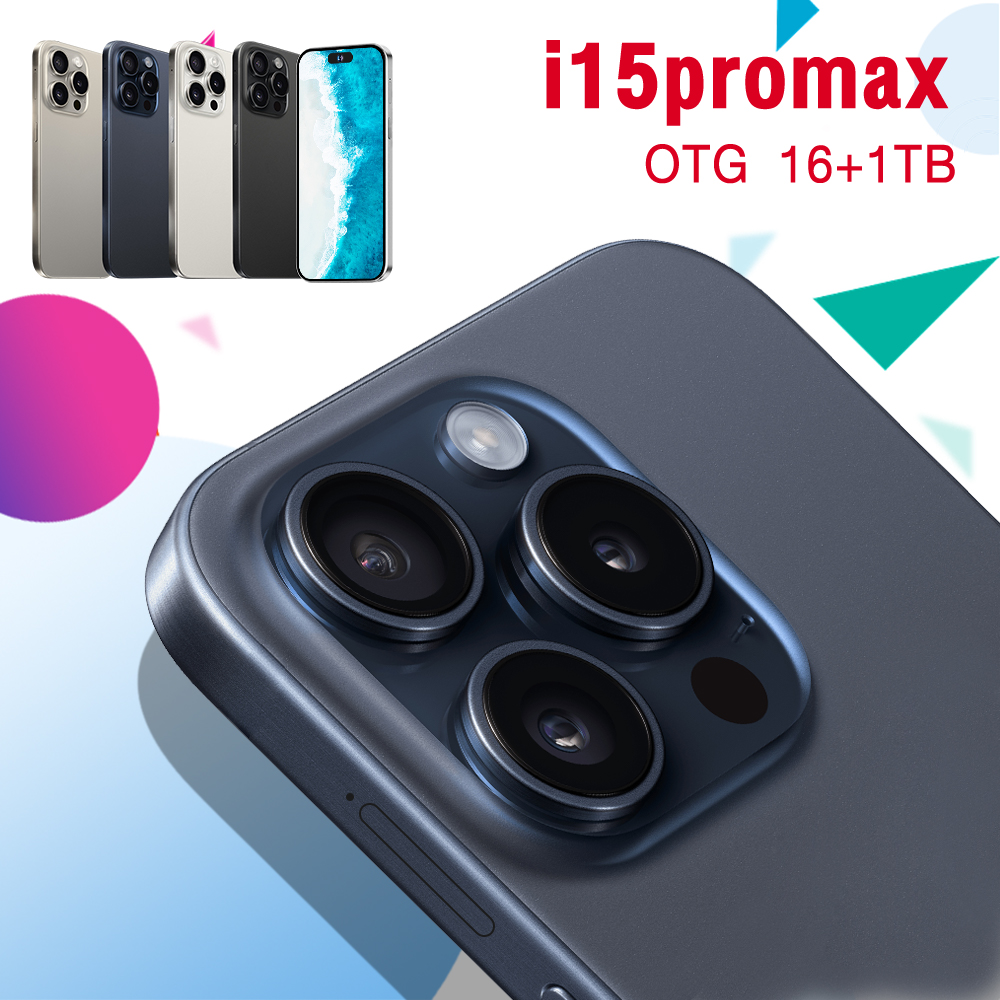 i15 Pro Max chính hãng rẻ nhất khuyến mãi mới nhất 7.3 inch 5G 12GB + 256GB điện thoại chơi game hai sim điện thoại di động mới chính hãng