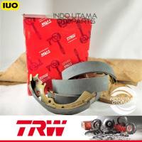 Kampas Rem Belakang Innova Hilux Vigo Brake Shoe TRW GS7333YO