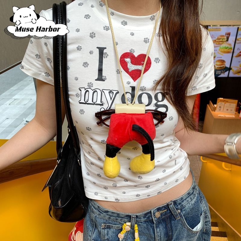 Muse Harbor สร้อยคอติดแว่นตาแบบน่ารักสำหรับผู้หญิง พกพาสะดวก ราคา 79 บาท*ส่งฟรี